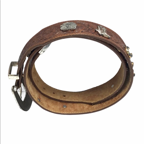 Vintage Billy Belts California Tooled Leather - Picture 7 of 16